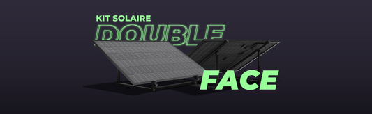 La technologie double-face : des panneaux solaires produisant des deux faces