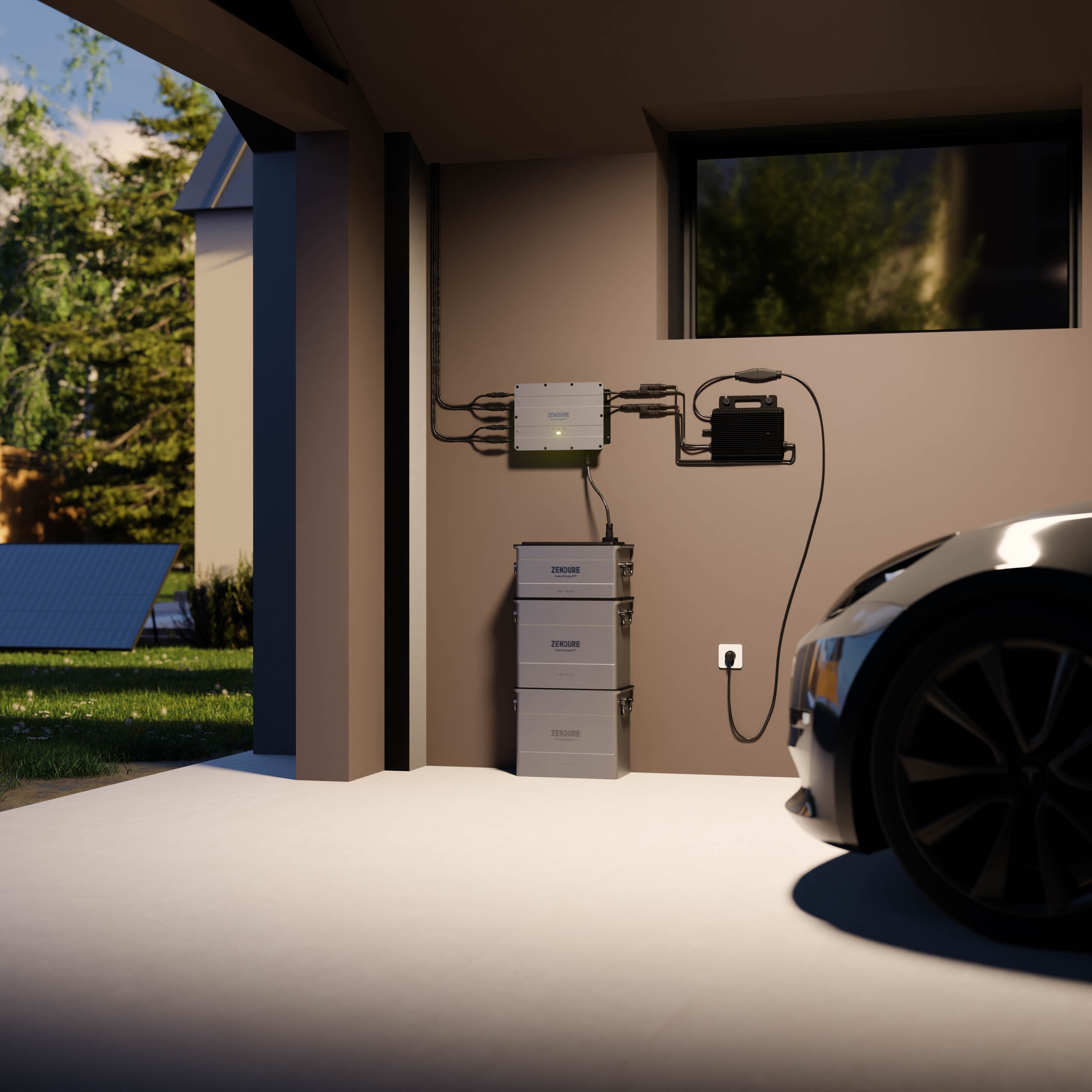 Système de stockage Solarflow se recharge le jour
