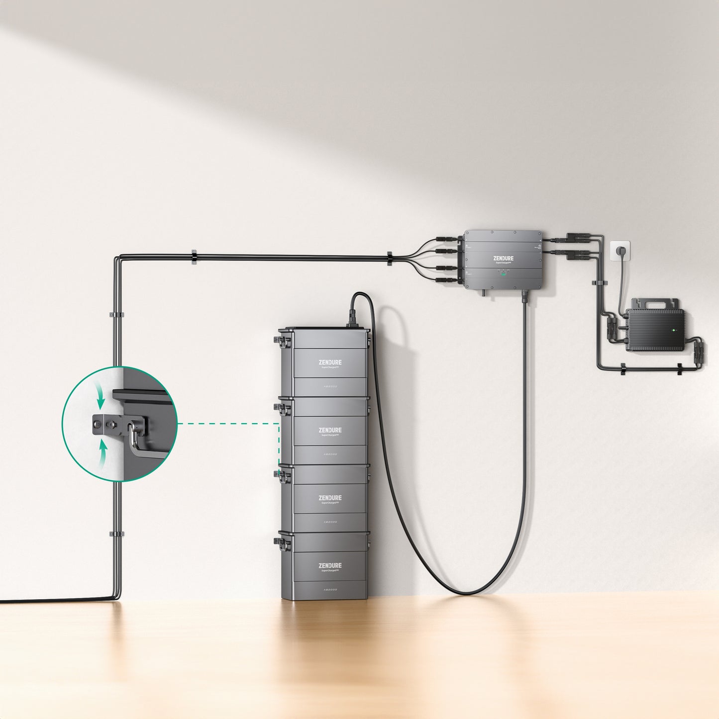 Batterie extensible Zendure Plug & Play - Hub 2000